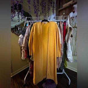 Free People Beach Long Sleeve Maxi Cardigan